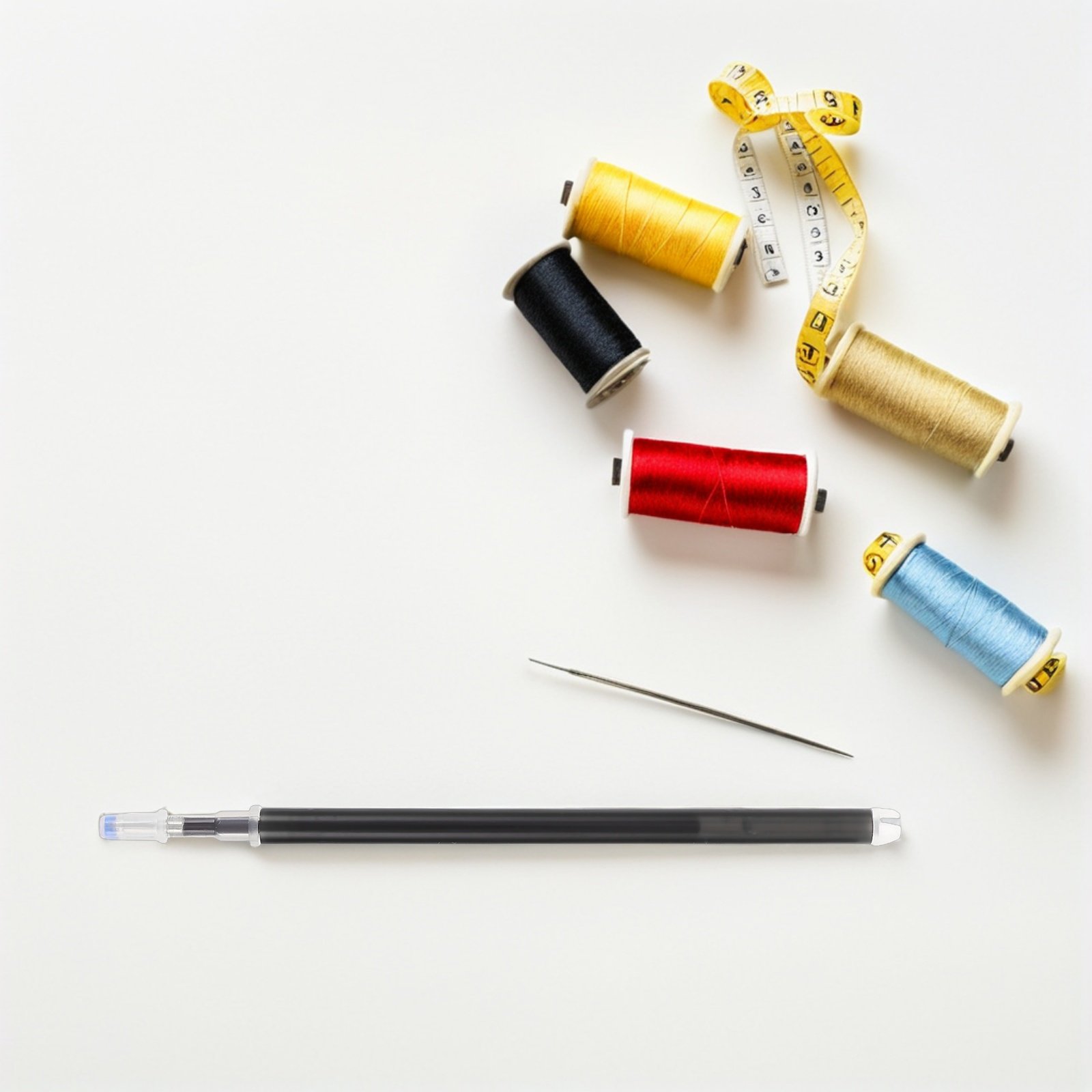 Fabric Marking Pen - 100Pcs Heat Erasable Fabric Marking Pen