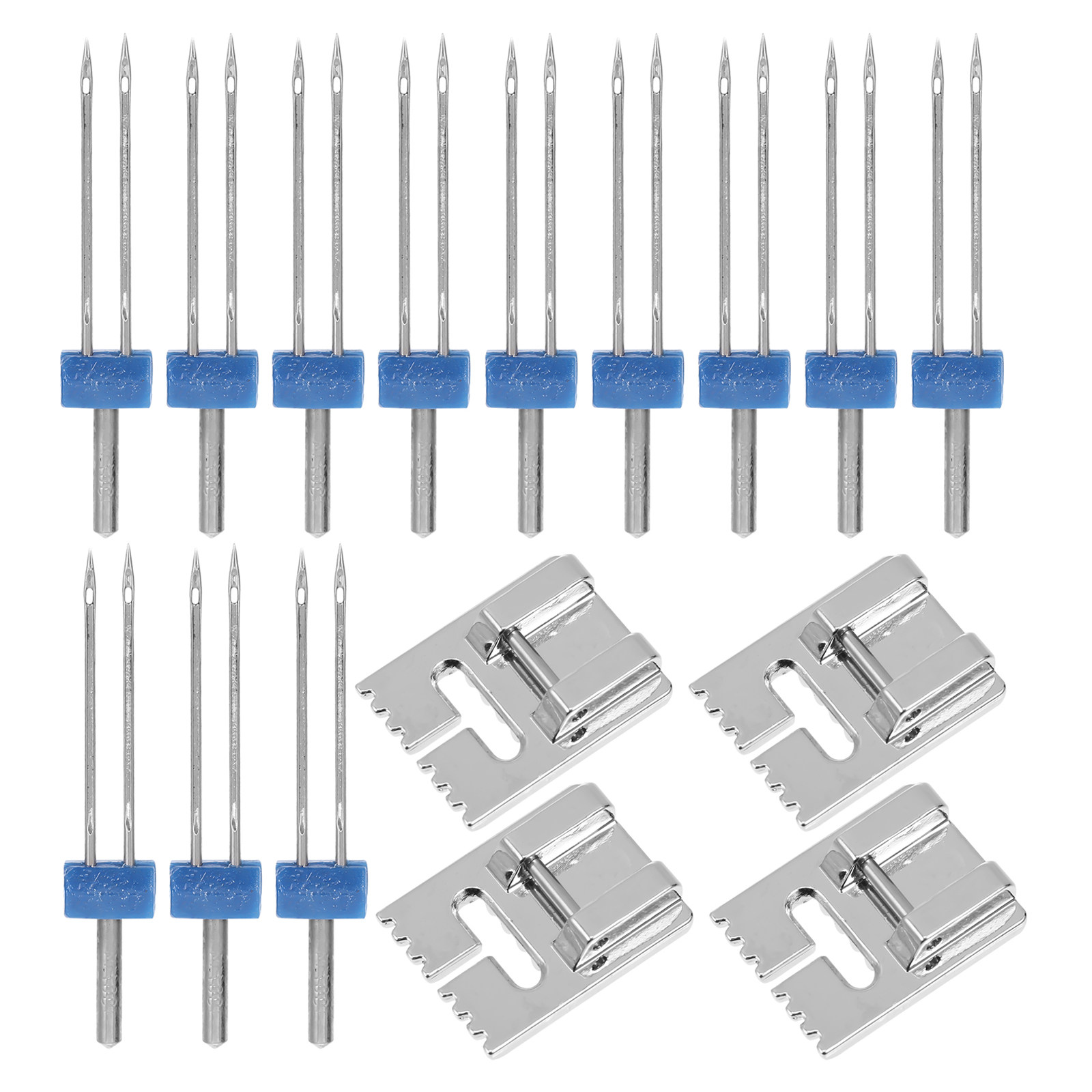 Sewing Roll - 4Sets Twin Sewing Needle Set Sewing