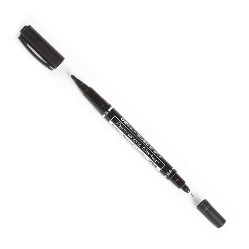Deli 0.5Mm/1Mm Dual Đầu Khô Nh - đánh giá và giá Fabric Marking Pen