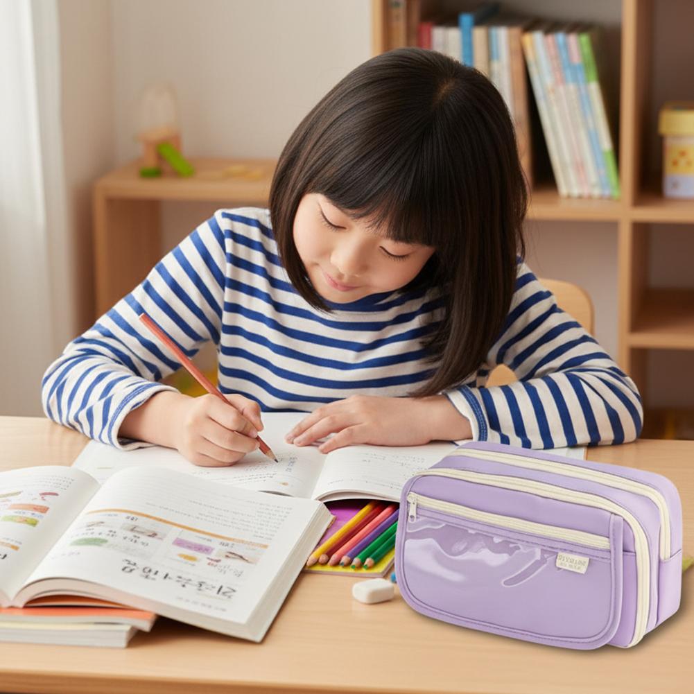 Large Capacity Pencil Case Pen - đánh giá và giá Fabric Marking Pen