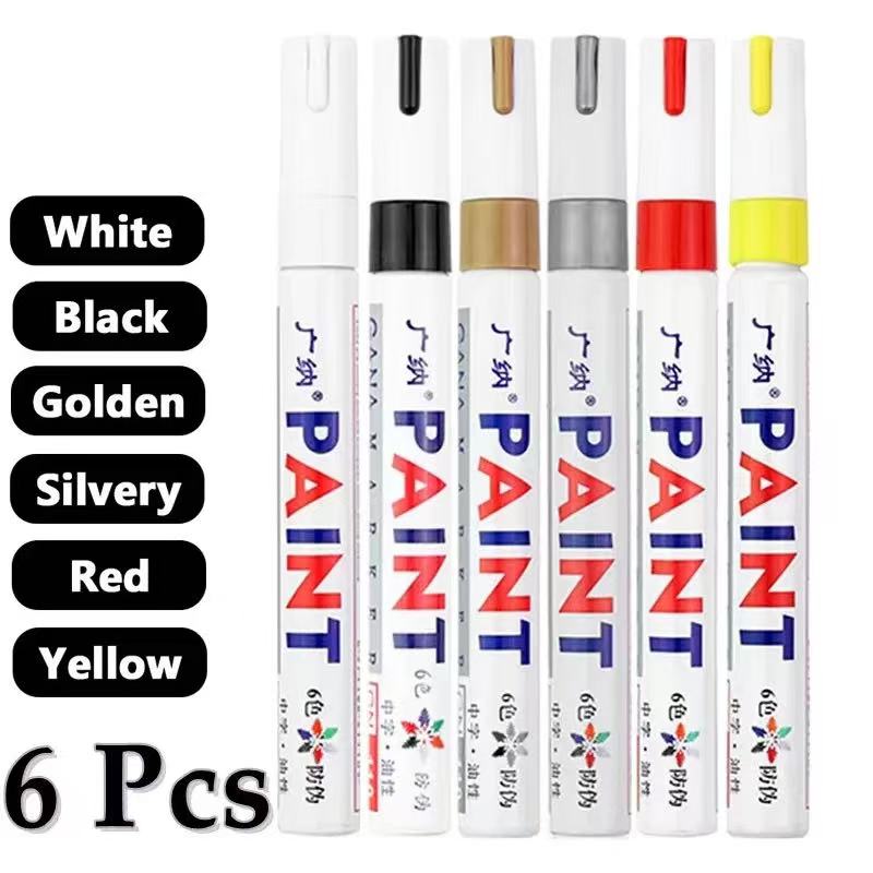 GuangNa 6/12 Pcs Colorful Perm - đánh giá và giá Fabric Marking Pen