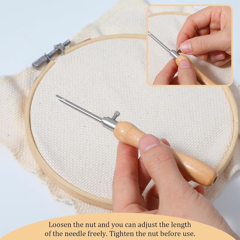 Simple Embroidery DIY Adjustab - đánh giá và giá Is Sewing Textile Art