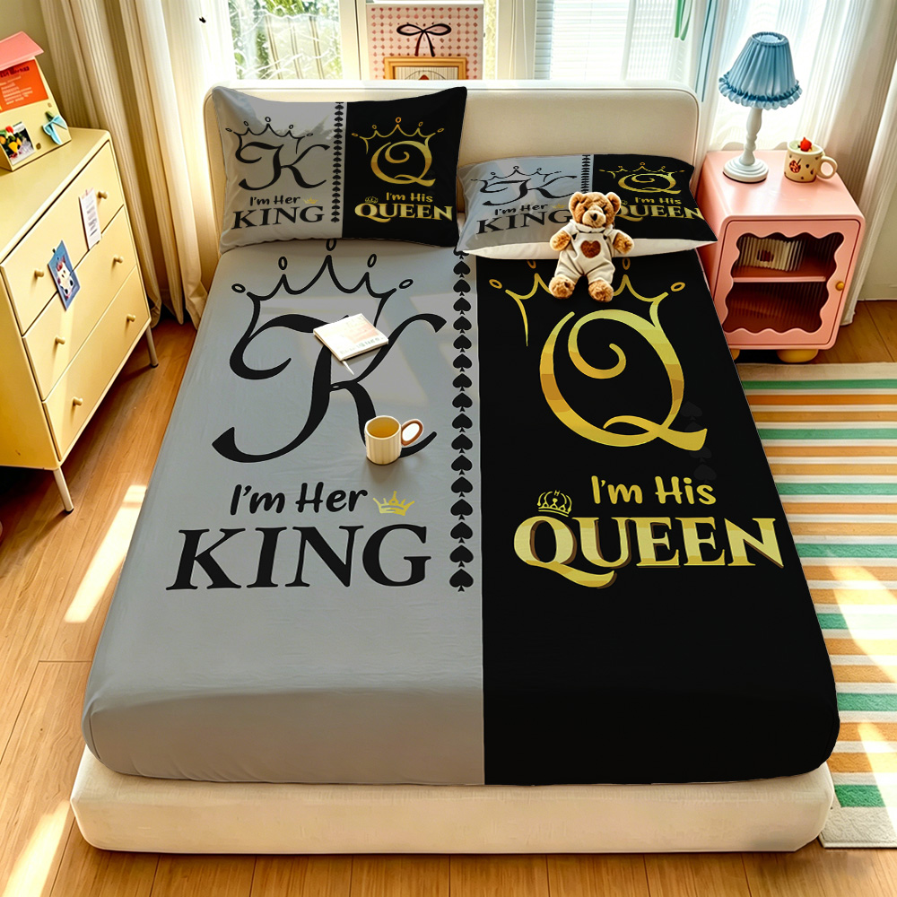 His Her King Queen Crown Fitte - đánh giá và giá Fabric Softener Sheet