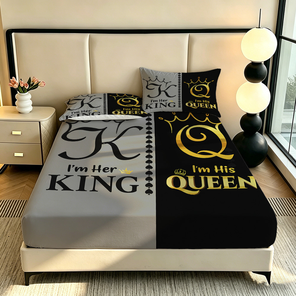 His Her King Queen Crown Fitte - đánh giá và giá Fabric Softener Sheet