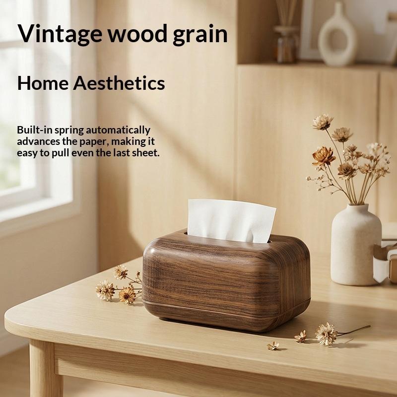 Wooden Pattern Tissue Box Mini - đánh giá và giá Pattern Tissue Paper