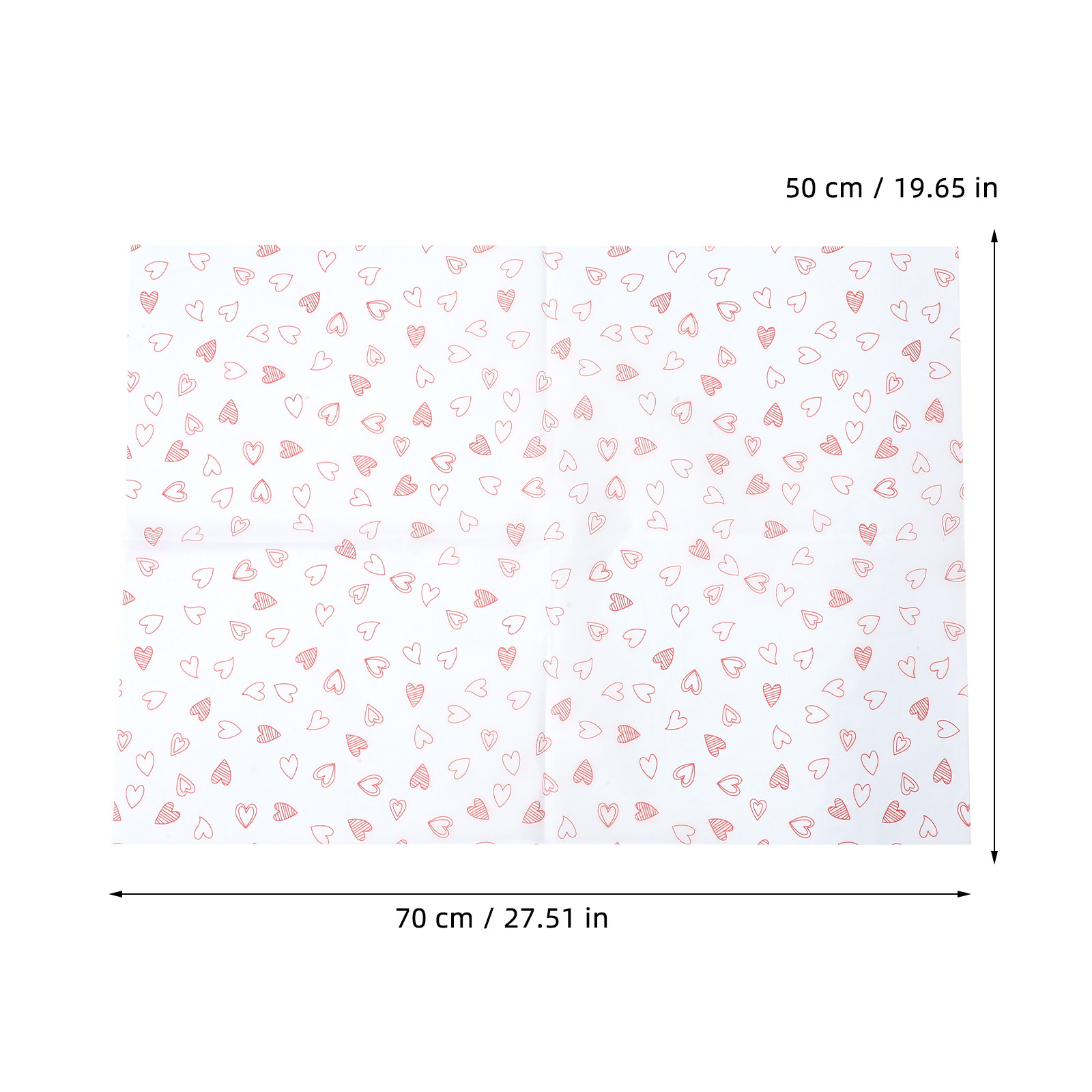 28Sheets Heart Pattern Floral  - đánh giá và giá Pattern Tissue Paper