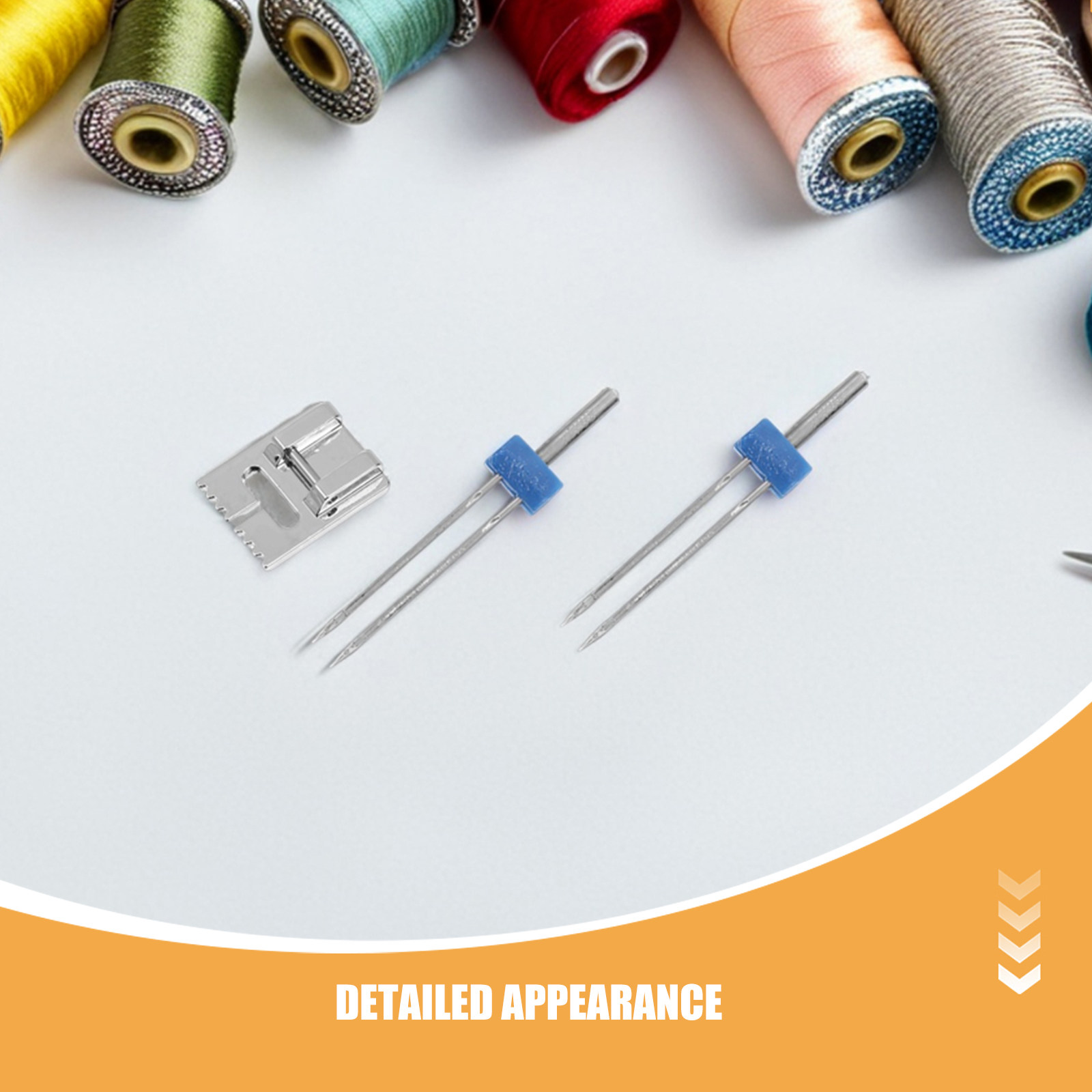 4Sets Twin Sewing Needle Set S - đánh giá và giá Sewing Roll